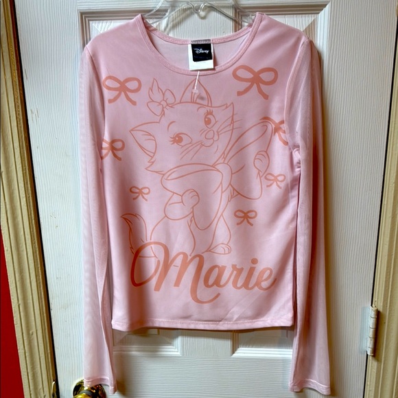 Disney Other - Disney Marie Pink Kids Shirt